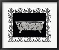 Framed 'Paris Hotel Tub III' border=