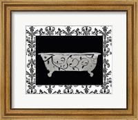 Framed 'Paris Hotel Tub III' border=