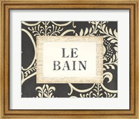Framed 'Le Bain' border=