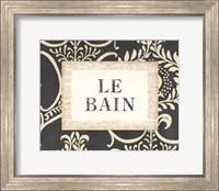 Framed 'Le Bain' border=