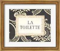 Framed 'La Toilette' border=