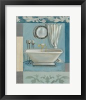 Antique Bath II Framed Print