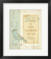 Secret Garden I Framed Print