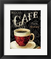 Framed 'Today's Coffee I' border=