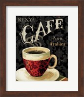 Framed 'Today's Coffee I' border=