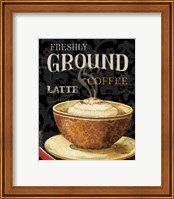 Framed 'Today's Coffee II' border=