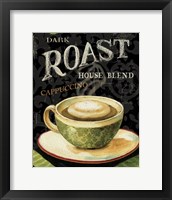 Framed 'Today's Coffee III' border=