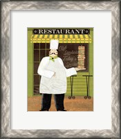 Framed 'Chef's Specialties II' border=