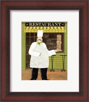 Framed 'Chef's Specialties II' border=