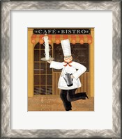 Framed 'Chef's Specialties III' border=