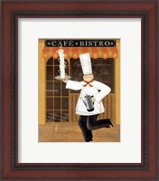 Framed 'Chef's Specialties III' border=