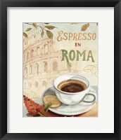 Cafe in Europe III Framed Print