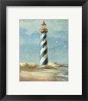 Framed 'Lighthouse I' border=