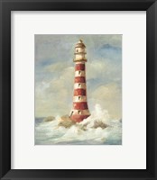 Framed 'Lighthouse II' border=