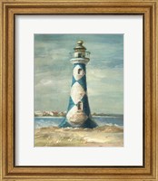 Framed 'Lighthouse IV' border=