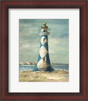 Framed 'Lighthouse IV' border=