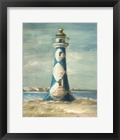 Framed 'Lighthouse IV' border=