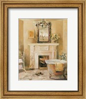 Framed 'French Bath IV' border=