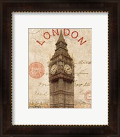 Framed 'Letter from London' border=