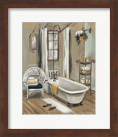 Framed 'French Bath II' border=