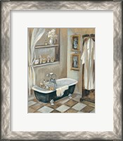 Framed 'French Bath III' border=