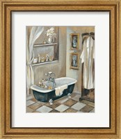 Framed 'French Bath III' border=