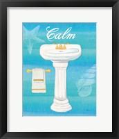 Seashells Spa I Framed Print