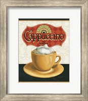 Framed 'Coffee Moment I' border=