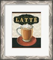 Framed 'Coffee Moment II' border=