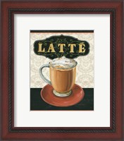 Framed 'Coffee Moment II' border=