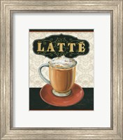 Framed 'Coffee Moment II' border=