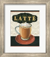 Framed 'Coffee Moment II' border=