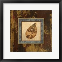 Autumn Leaf Square III Framed Print