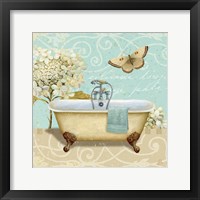 Light Breeze Bath I Framed Print