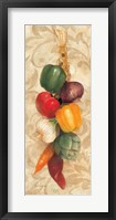 Mixed Vegetables I Framed Print