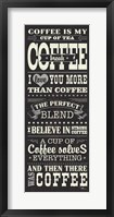 Framed Coffee Lovers I