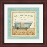 Framed 'Beach Hotel I' border=