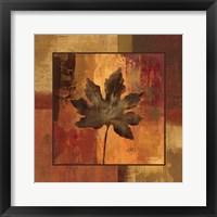 October Leaf I Framed Print