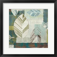 Be Leaves IV Framed Print