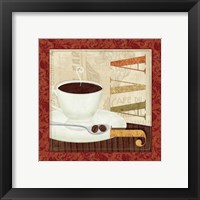 Framed 'Coffee Cup I' border=