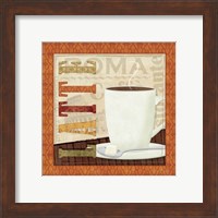 Framed 'Coffee Cup IV' border=