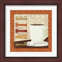 Framed 'Coffee Cup IV' border=