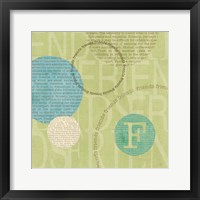 Framed Circle of Words - Friends