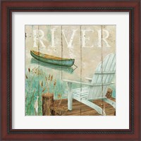 Framed 'Waterside IV' border=