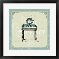 Parisian Bath III Framed Print