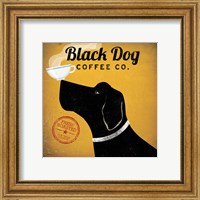 Framed 'Black Dog Coffee Co.' border=