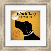 Framed 'Black Dog Coffee Co.' border=