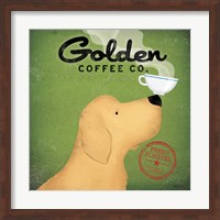 Framed Golden Dog Coffee Co.