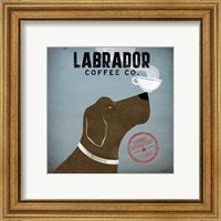 Framed 'Labrador Coffee Co.' border=