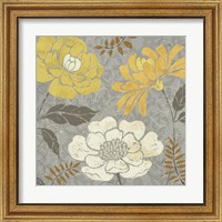 Framed 'Morning Tones Gold II' border=